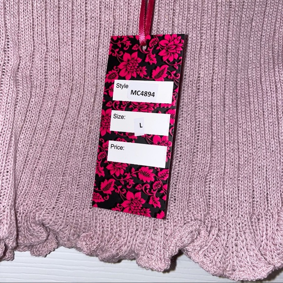 Muave Off The Shoulder Ribbed Crop Top - Picture 8 of 9